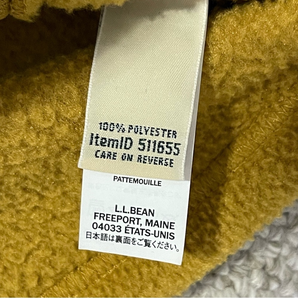 L. L. Bean fleece 1/2 zip pullover - Picture 10 of 11